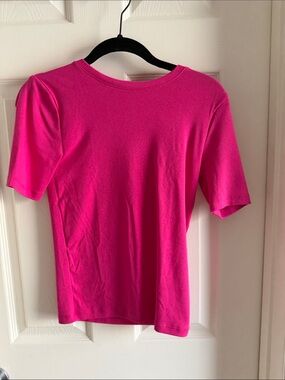GAP Hot Pink Short Sleeve Crewneck Tee